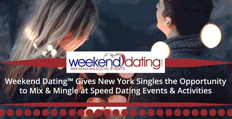 speed dating events new york